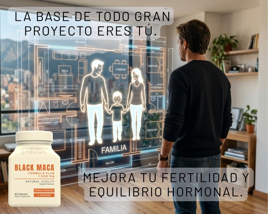 Capsulas de extracto de BLACK MACA PERUANA PREMIUM