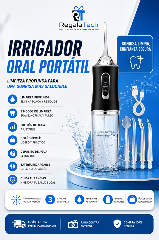Irrigador Oral Portátil