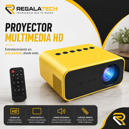 Mini Proyector Portátil