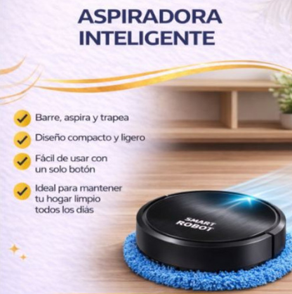 Aspiradora Inteligente Robot 3 en 1